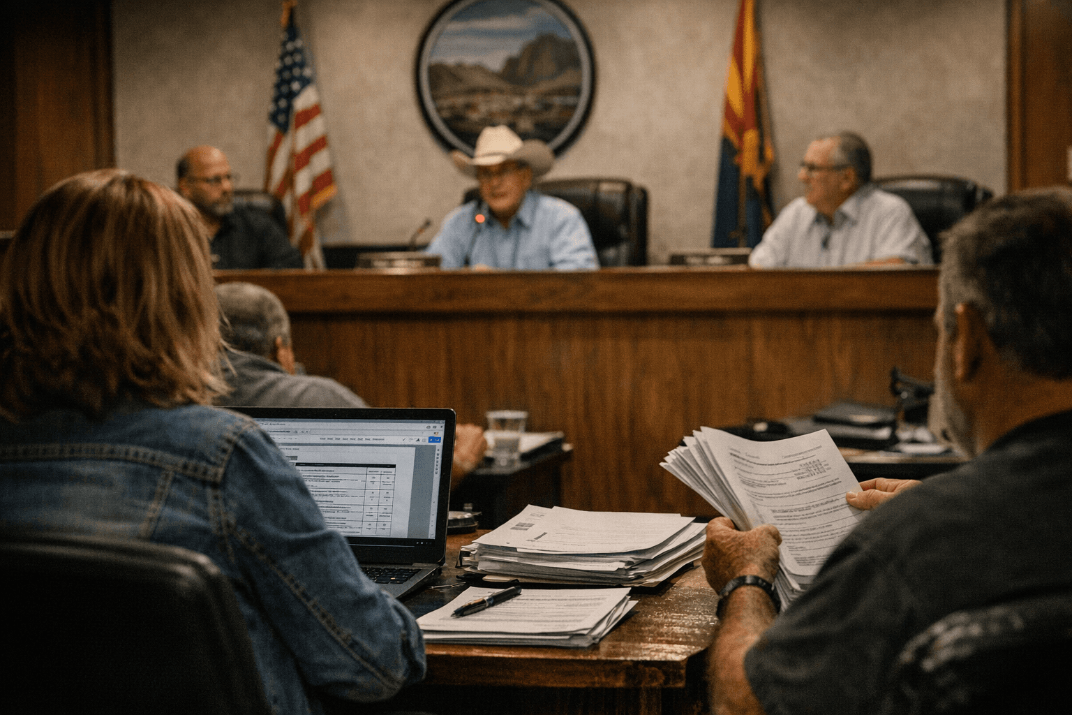 Where to find La Paz County agendas, packets and minutes