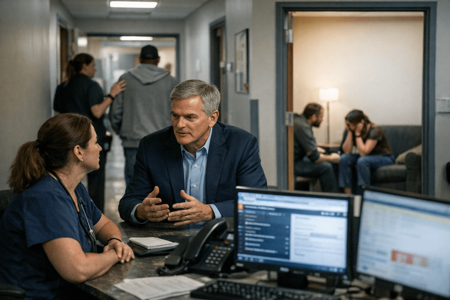 Governor Stein Highlights 80% Emergency Department Diversion at Burlington Behavioral Health Center