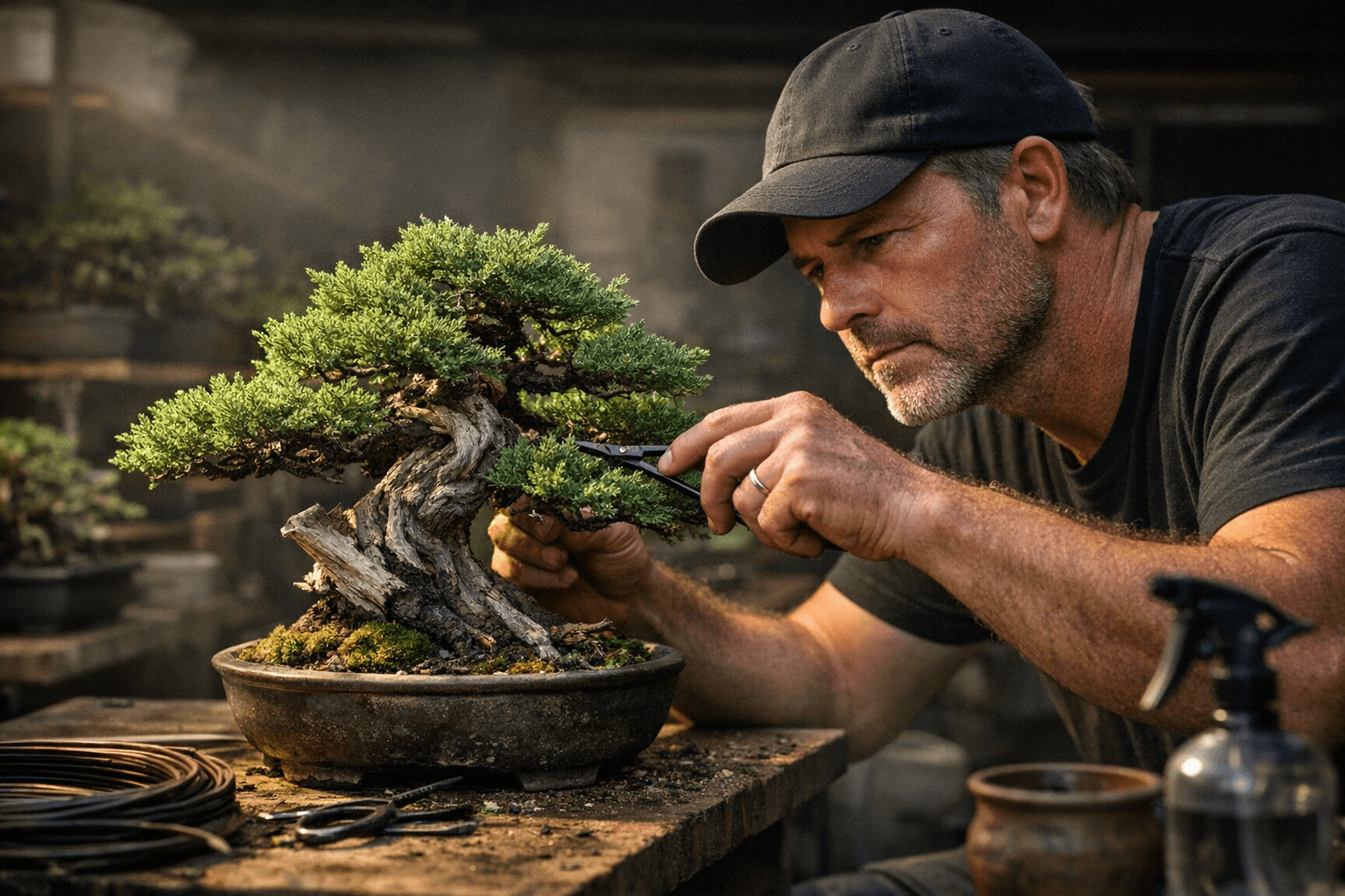 Scott Martin Explains Why Junipers Excel as Bonsai and Care Tips