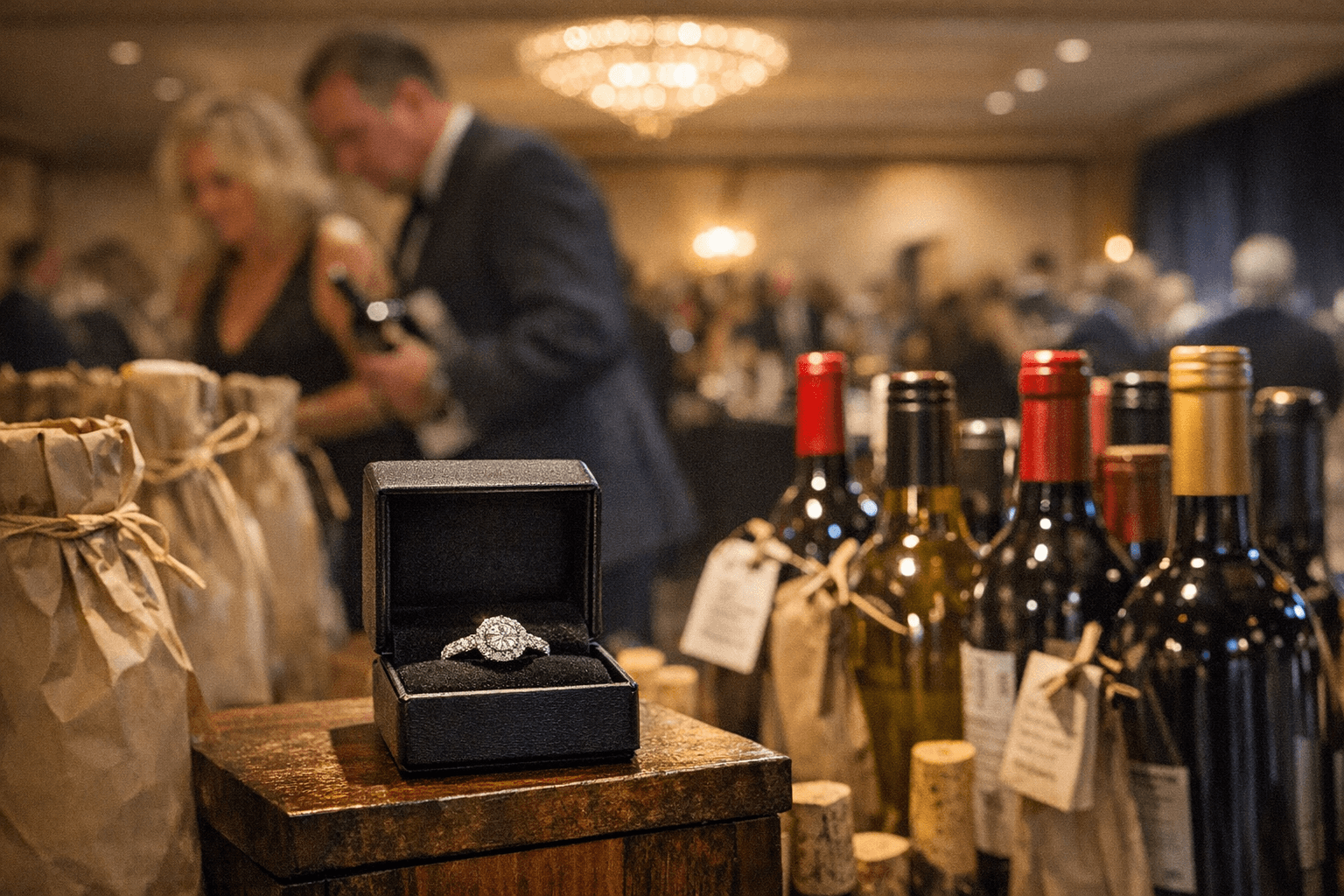 Paxton’s Jewelry Donates Featured Wine Pull Prize for St. Mary’s Ball