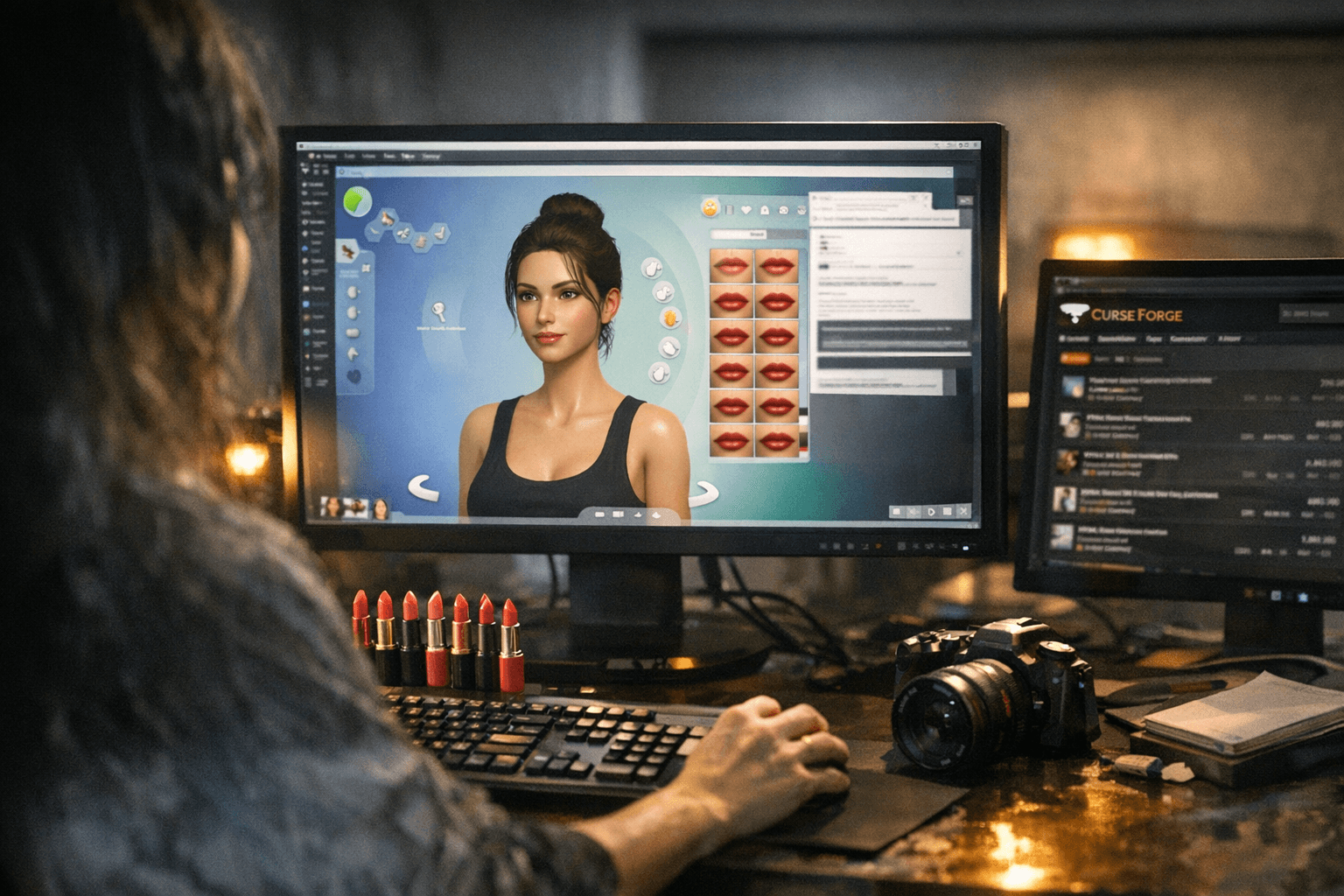 moonmoonsim releases Maxis-Mix lipstic pack on CurseForge and Patreon Jan 26, 2026