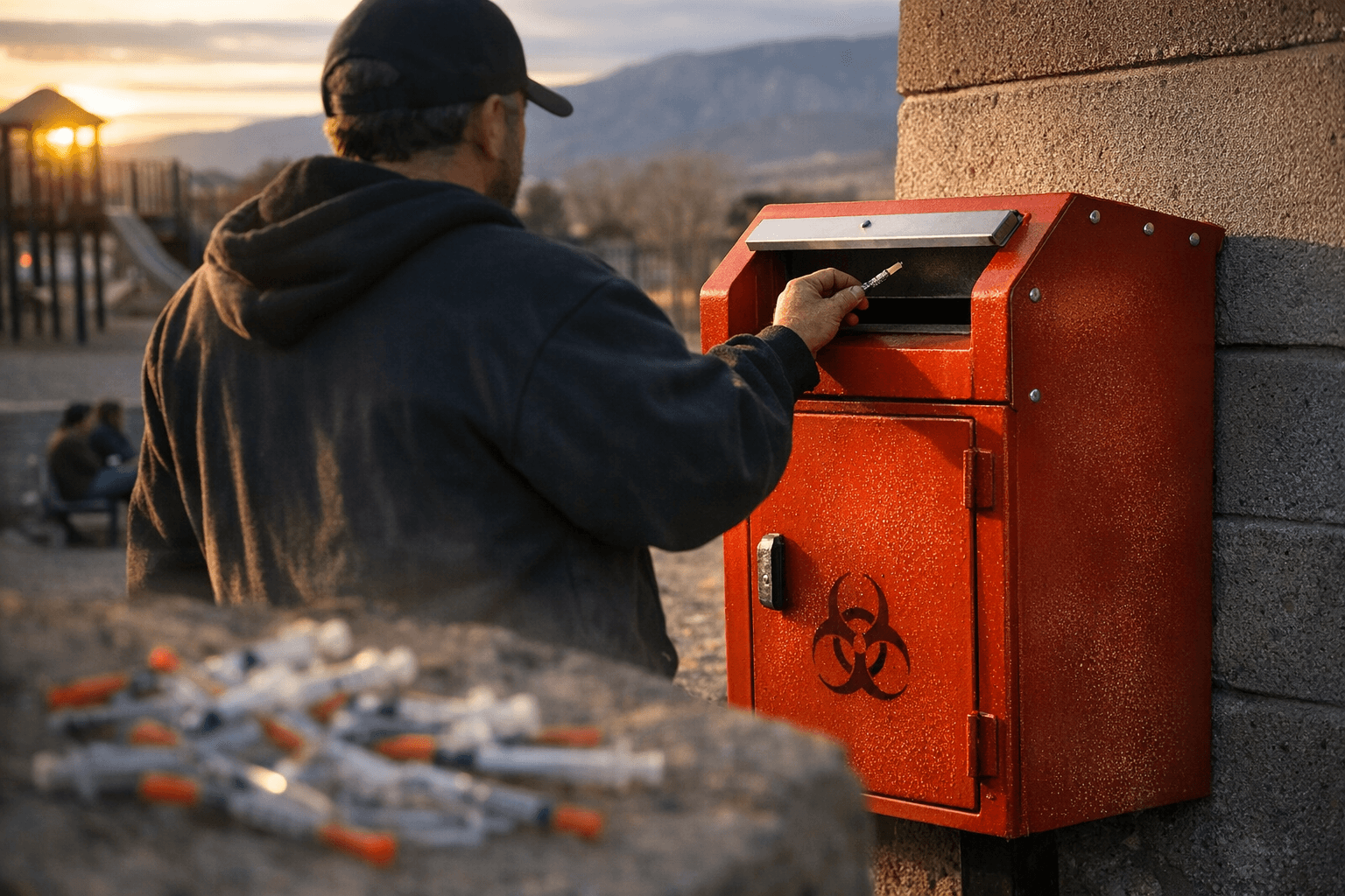 Sandoval County Installs Five Anonymous Sharps-Disposal Boxes to Remove Used Needles