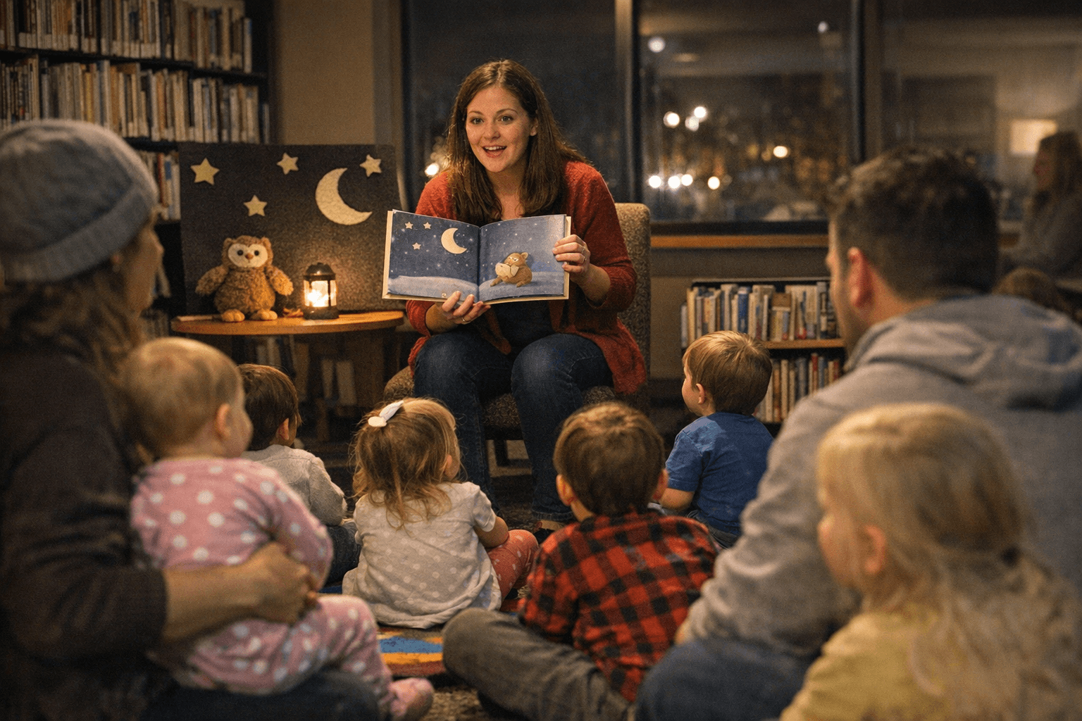 Fergus Falls Library Evening Storytime Jan. 29 for Ages 0-5