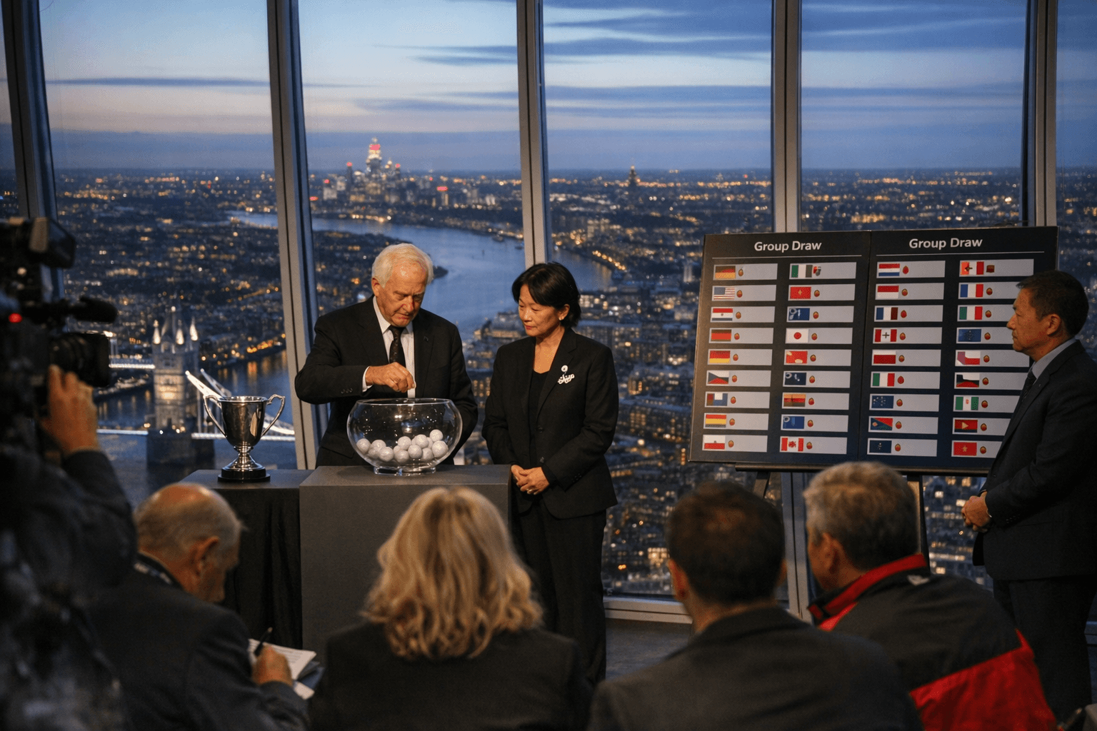 Draw Reveals Group Lineups for Centenary World Team Championships London 2026