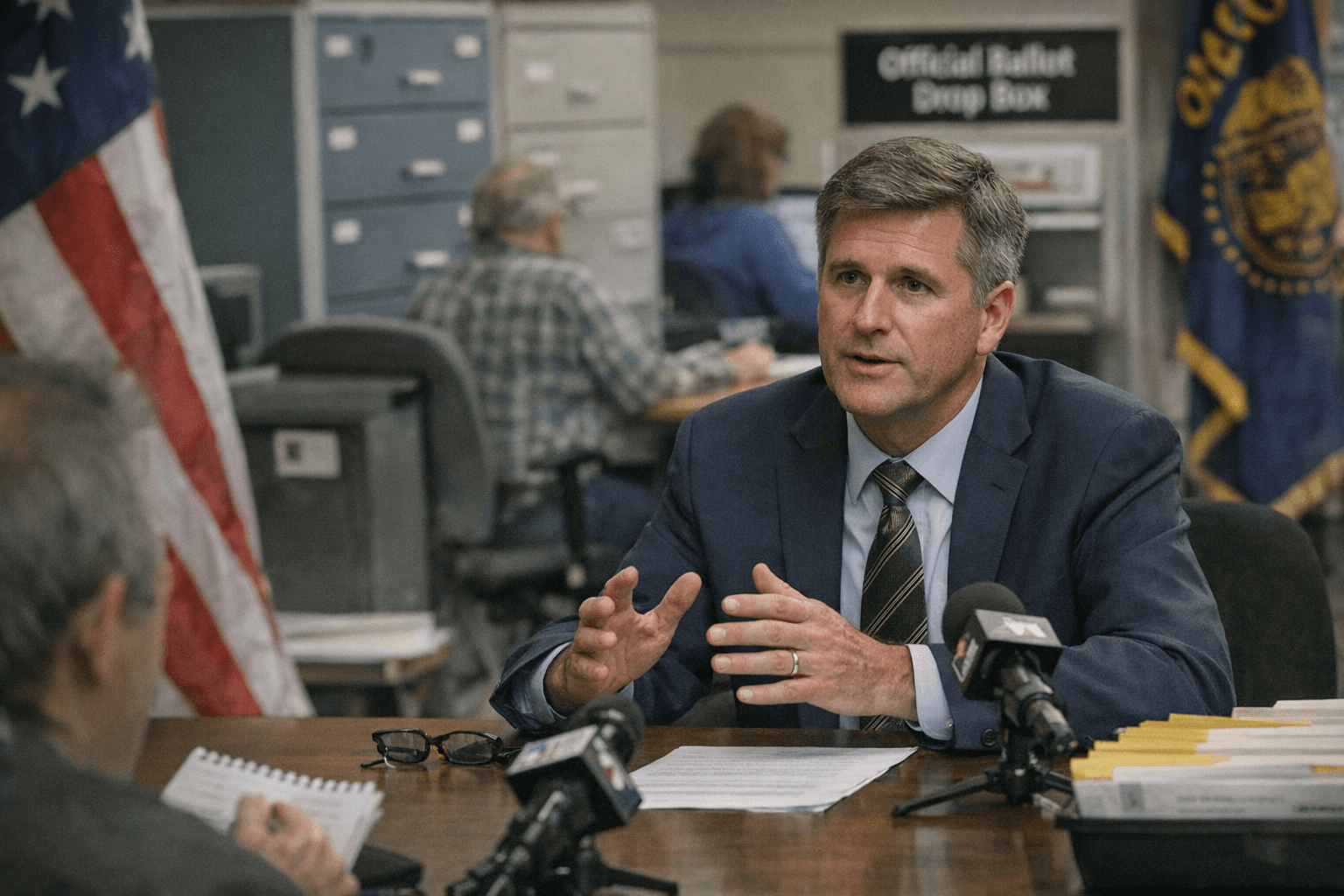 Secretary Tobias Read Discusses DOJ Dismissal, Oregon Voter Data in Eugene
