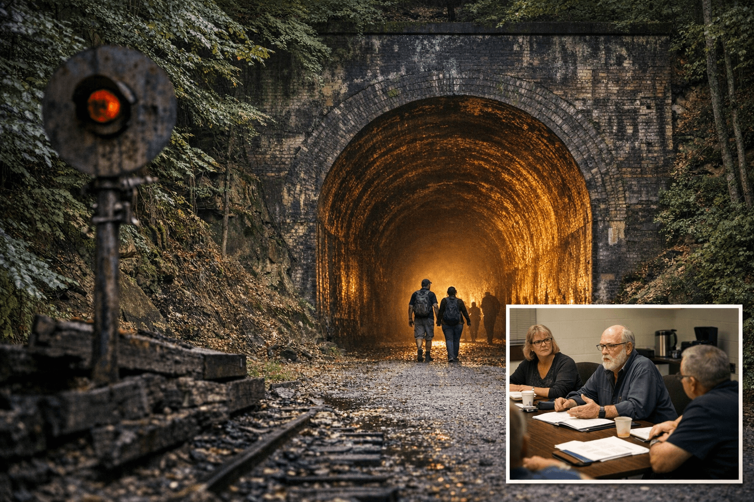 Vinton County Park District Manages Moonville Rail Trail, Tunnel; Holds Monthly Meetings