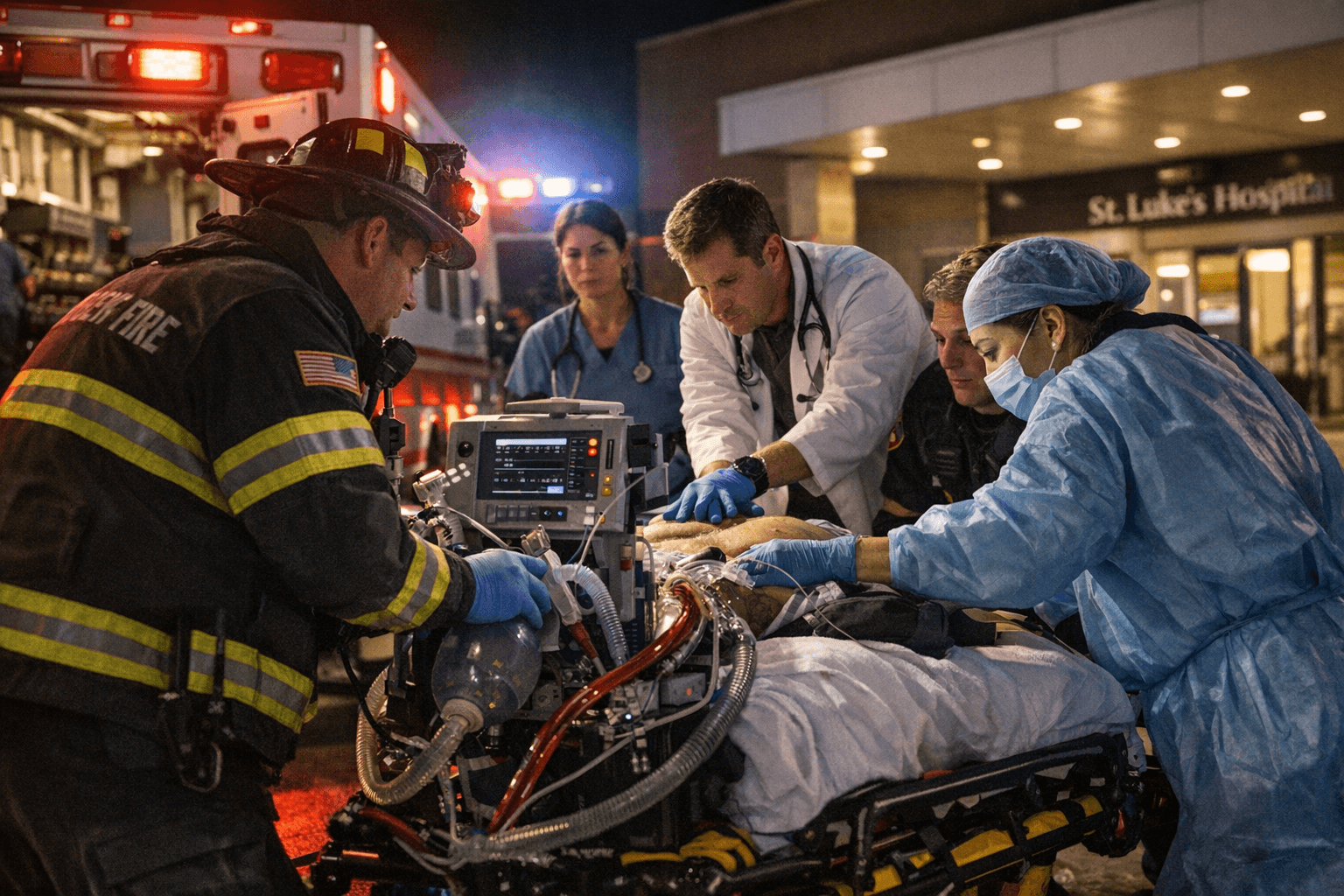 Monarch Fire, St. Luke’s Hospital to Offer ECPR Starting March 10, 2025
