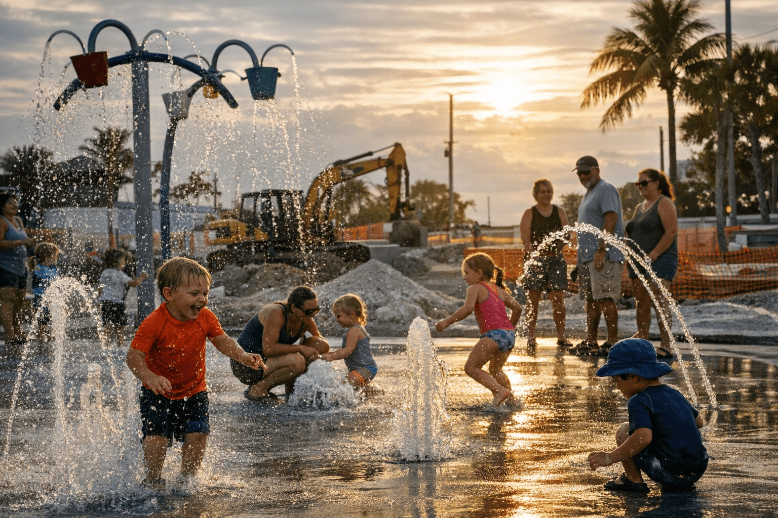 Marathon's Downtown Splash Pad Fully Funded With $600K Commitment, On Schedule