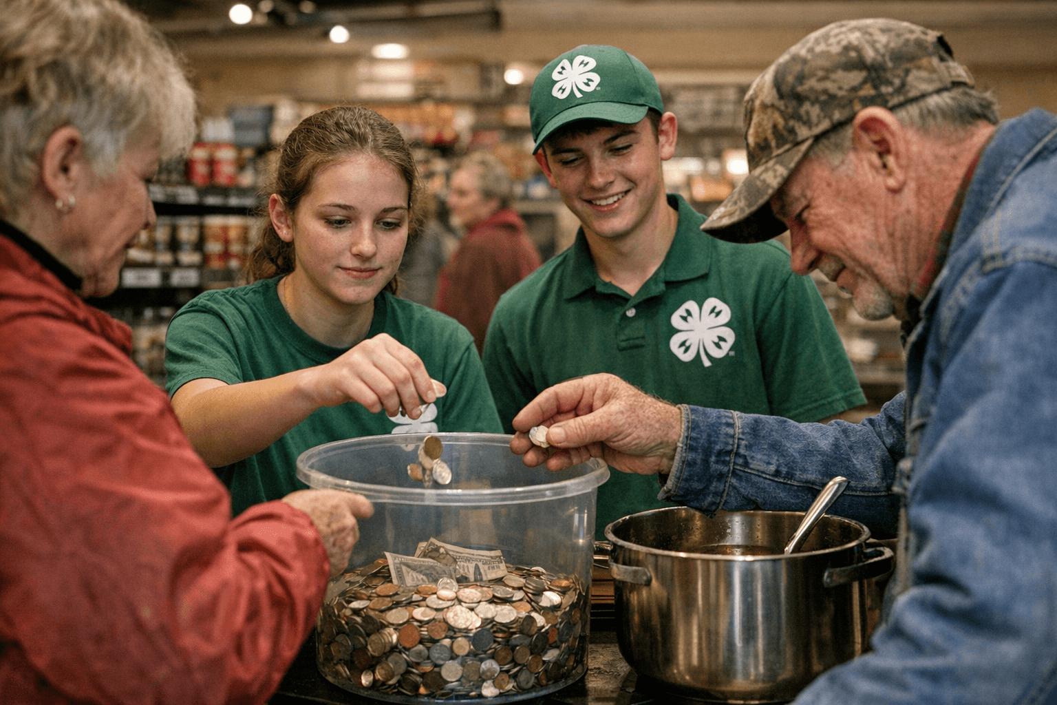 Coryell County 4-H Collecting Spare Change for 2026 Souper Bowl of Caring