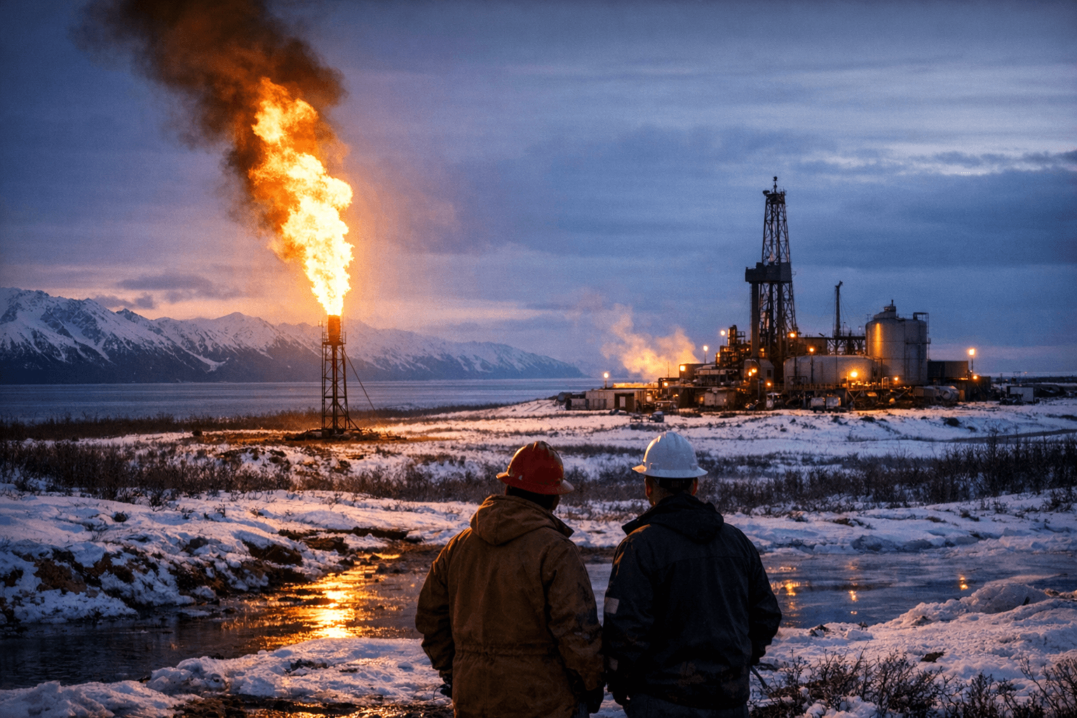 AOGCC Reduces Cook Inlet Fine After 51 Million Cubic Feet Badami Flaring