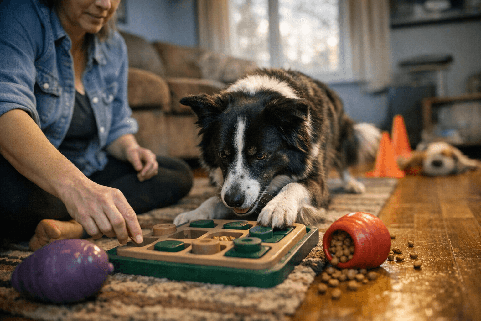 Ten Trainer-Tested Mental Enrichment Trends to Calm Hyperenergetic Dogs