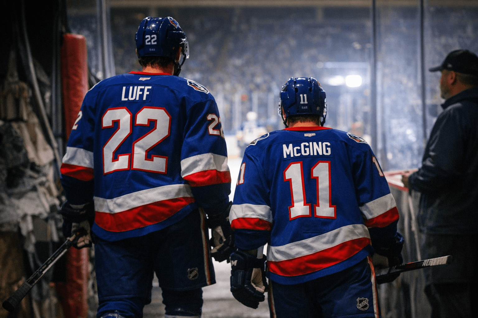 Blues Assign Forwards Matt Luff, Hugh McGing to Springfield Thunderbirds