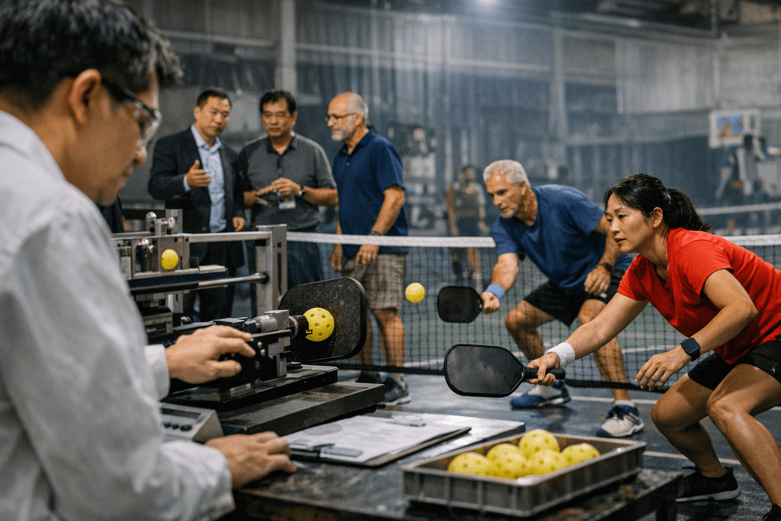 Taiwan's CHC Hosts Pickleball Testing and Validation Exchange on Standards, Collaboration