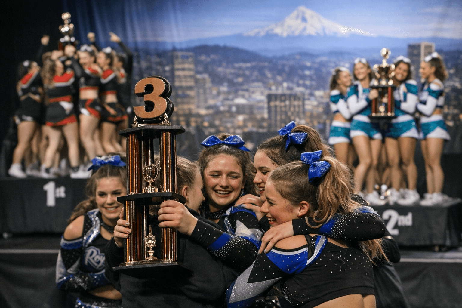 Hayden’s Royal Edge Athletics Places Third in Portland Debut Competition