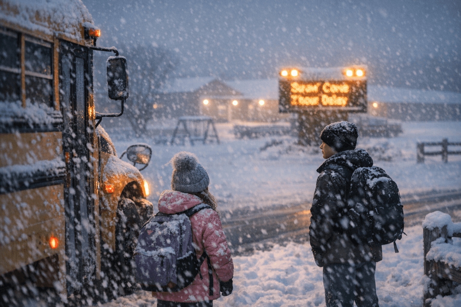 East Holmes Schools Announce Snow-Related Closures, Delays Jan. 26-28