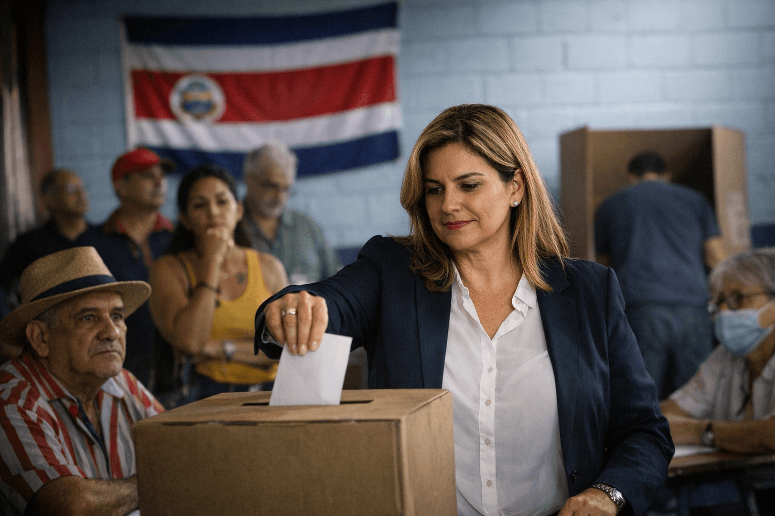 Costa Ricans vote as continuity candidate nears 40% threshold amid uncertainty