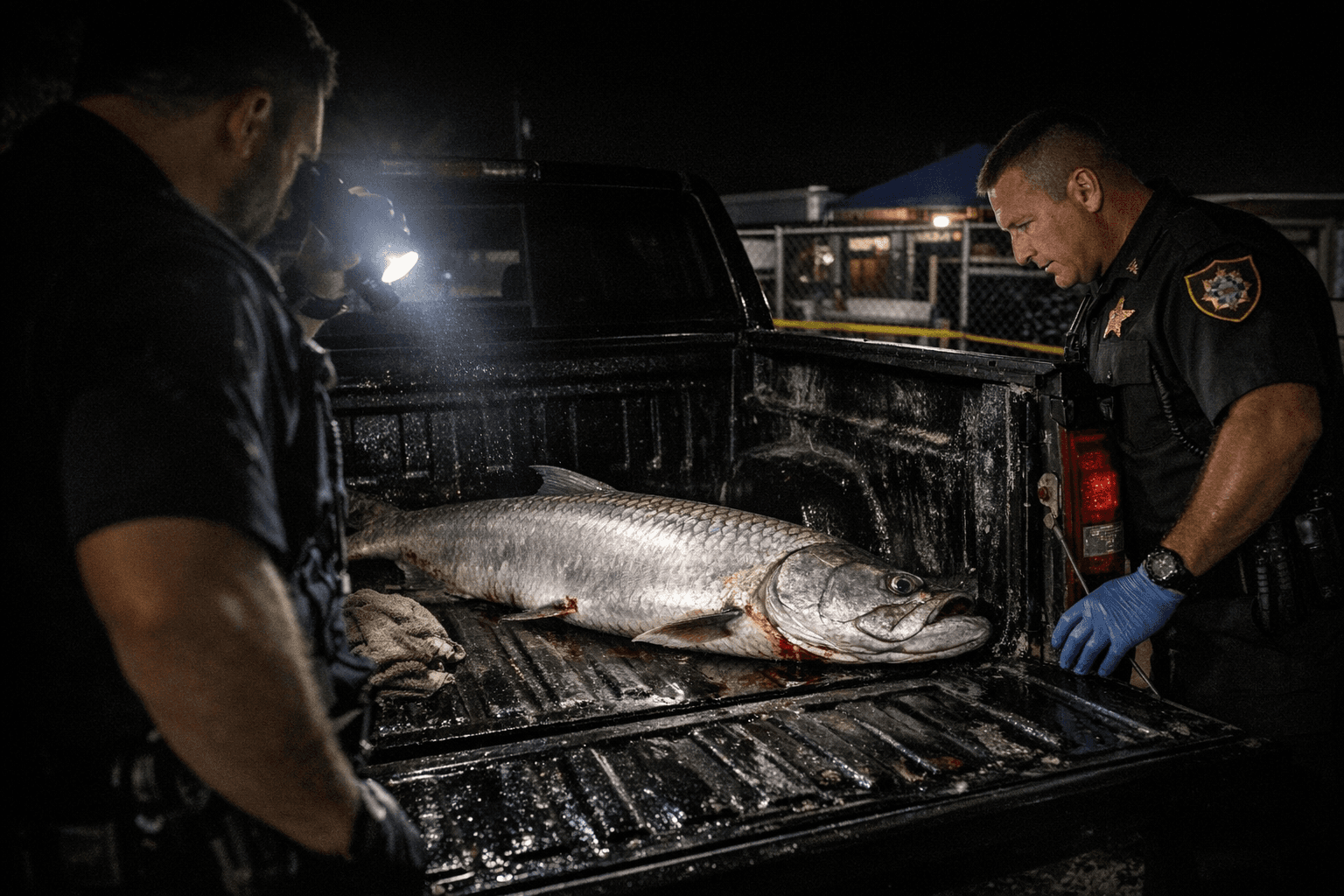 Two men accused of burglarizing Marathon aquarium, removing 55-inch tarpon that died