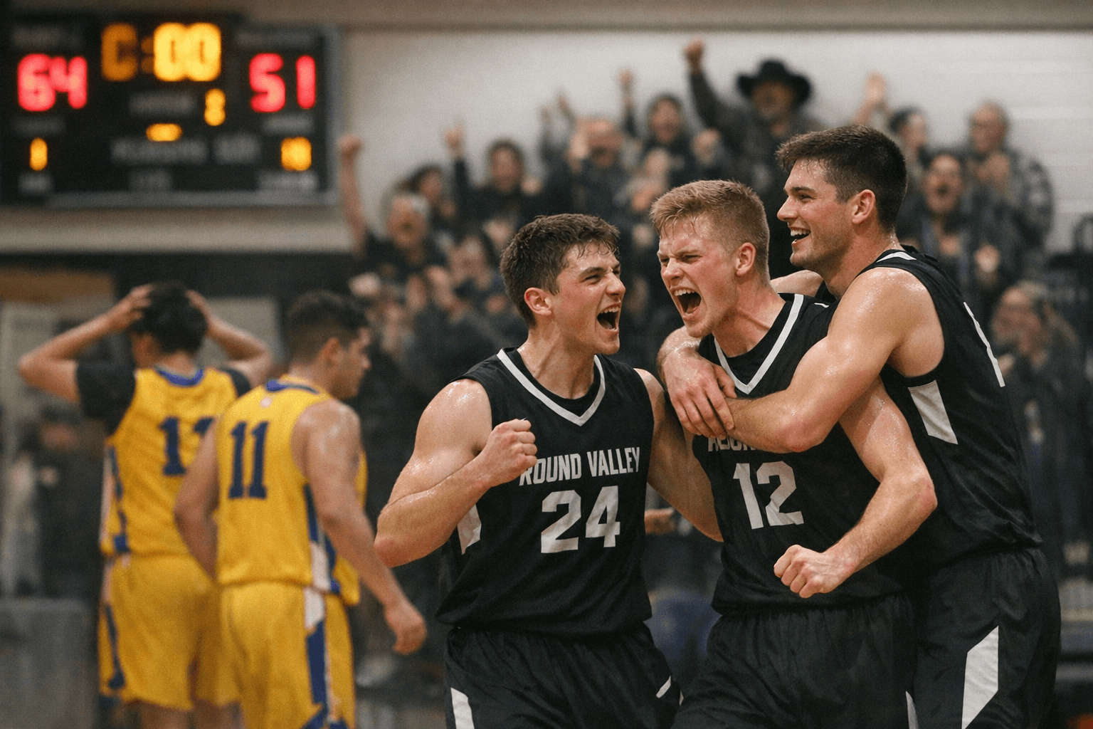 Round Valley Elks Beat Pinon 64-51, Extend Winning Streak to Three