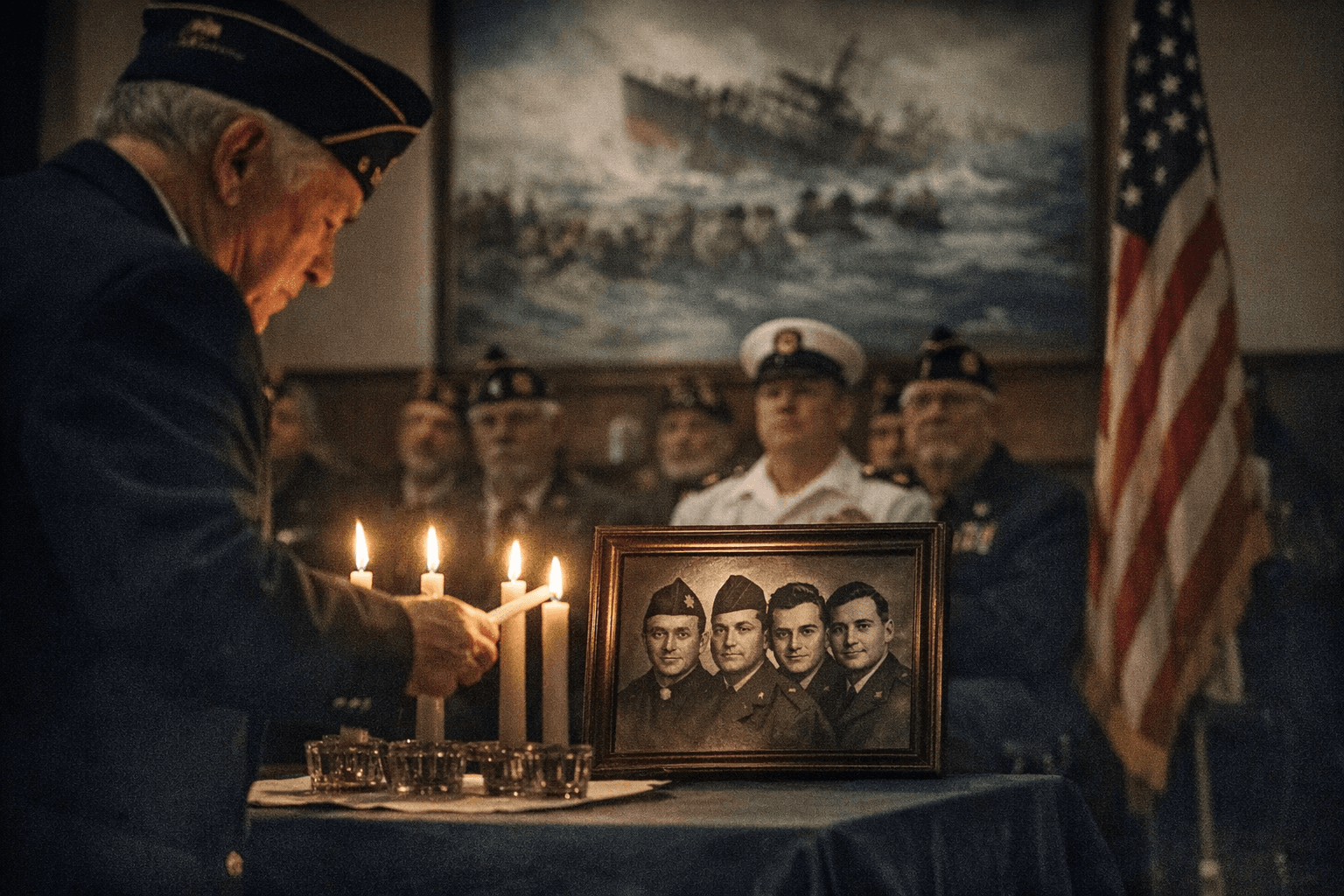 Seaman Post 633 Urges Observance of Four Chaplains Day Feb. 3