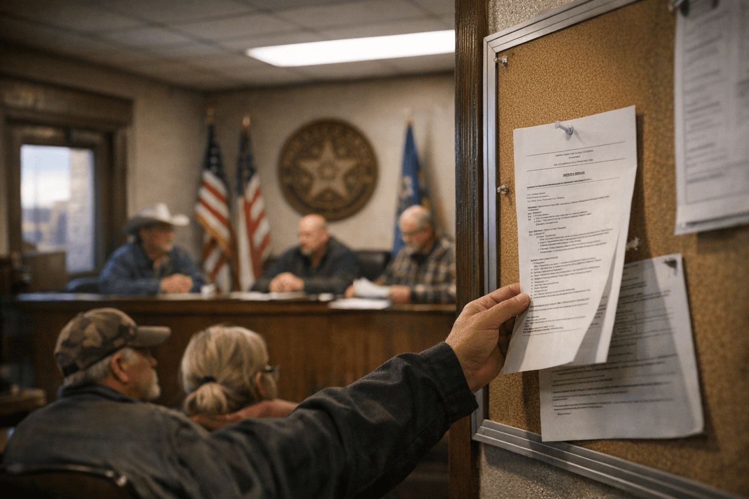 Texas County Board Posts Agenda for Jan. 26 Regular Meeting in Guymon