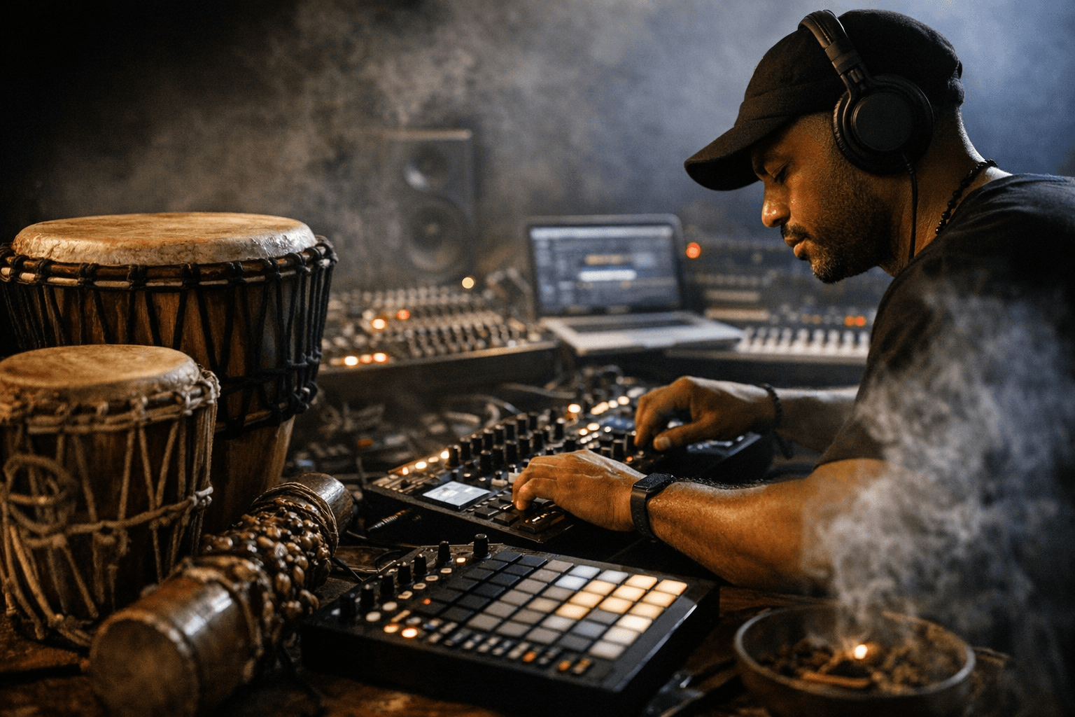 Gedeon Seismic Soul's PRIMAL TECH EP Merges Tribal Percussion and High-Tech Minimal