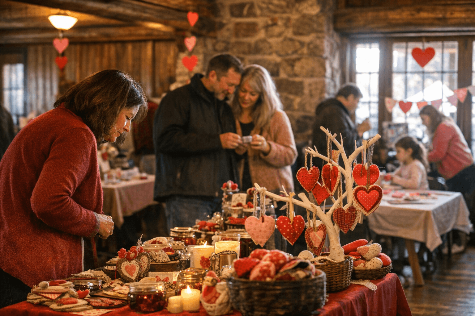 Valentine's Craft Fair Saturday at Fuller Lodge 10 a.m. to 2 p.m.