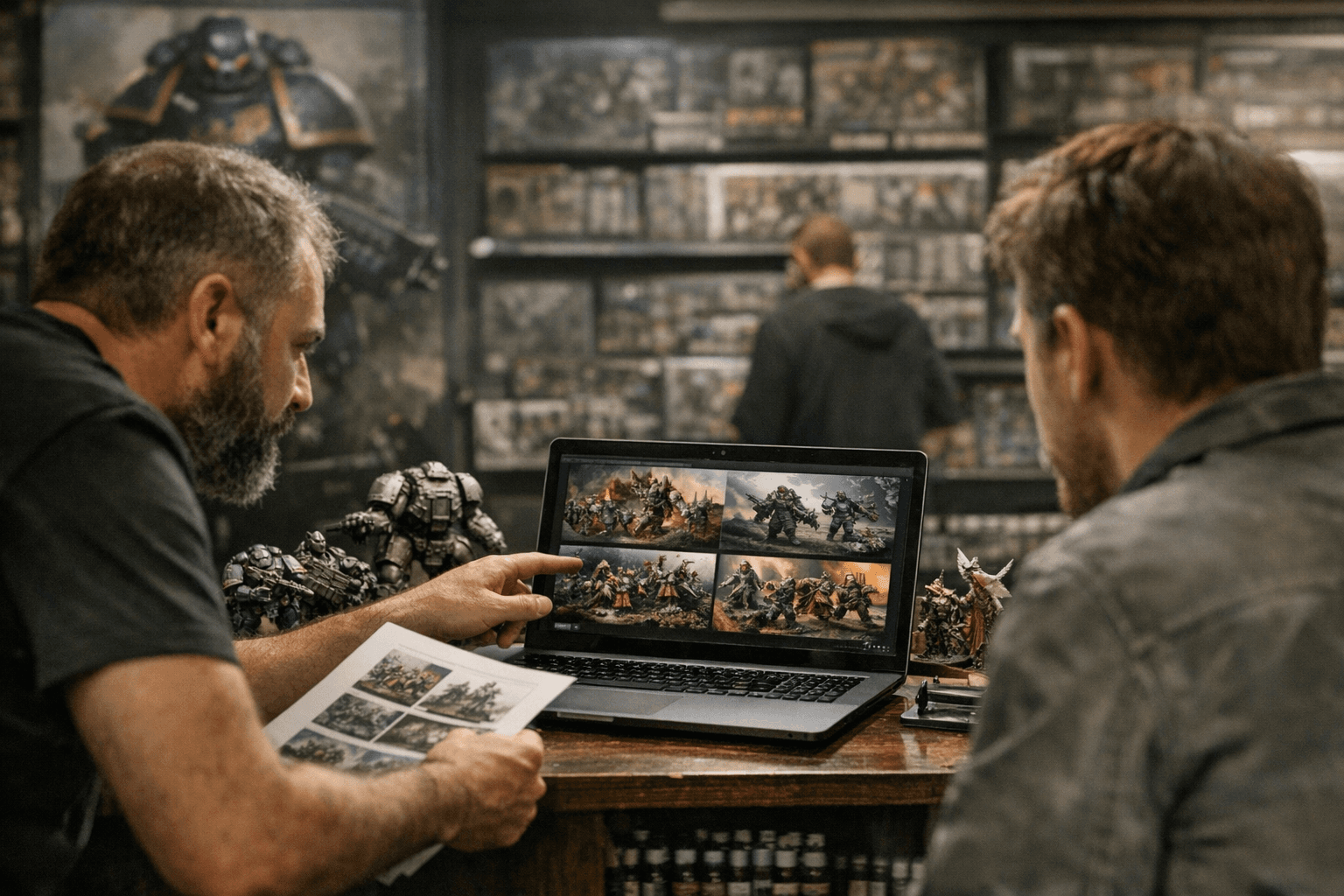 Games Workshop Retailers Network Posts Jan 29 Downloadable Promo Images