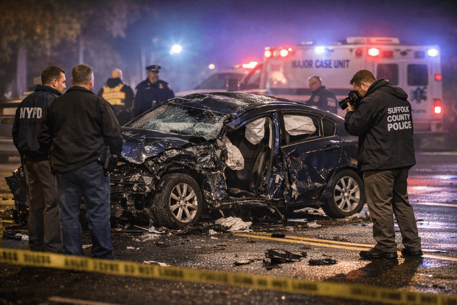 Off-duty Nassau County officer Patricia Espinosa killed in Saint James DWI crash