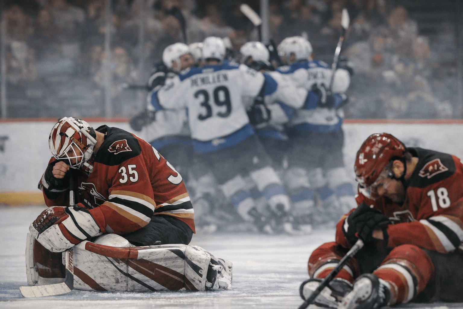 Tucson Roadrunners Surrender Two-Goal Lead in 3-2 OT Loss