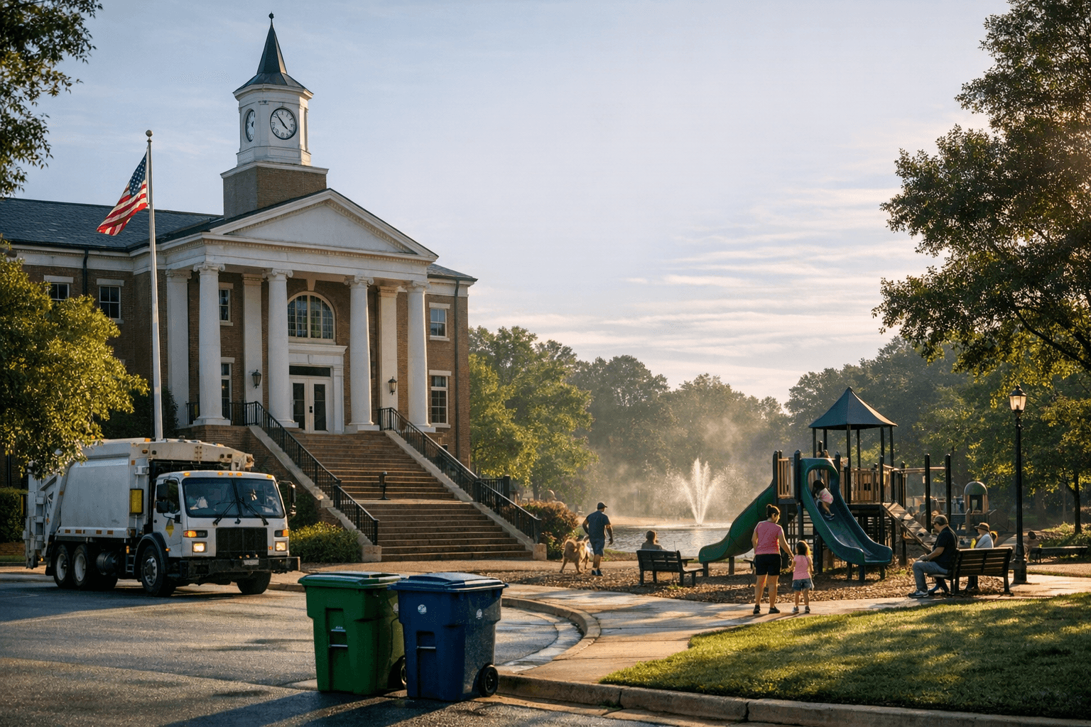 Holly Springs Reopens Town Hall and Parks Monday at 10 a.m.