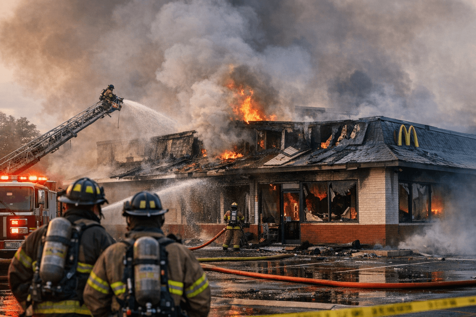 Fire Breaks Out at Jacksonville McDonald’s, Building Sustains Moderate Damage