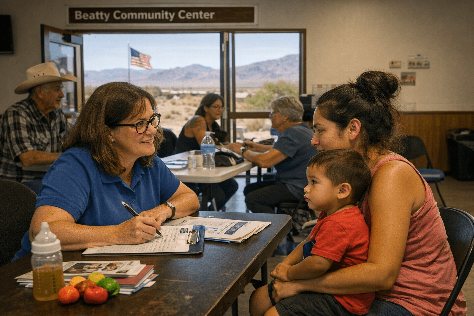 Nye County HHS and WIC Schedule 2026 Beatty Outreach, On-Site Appointments