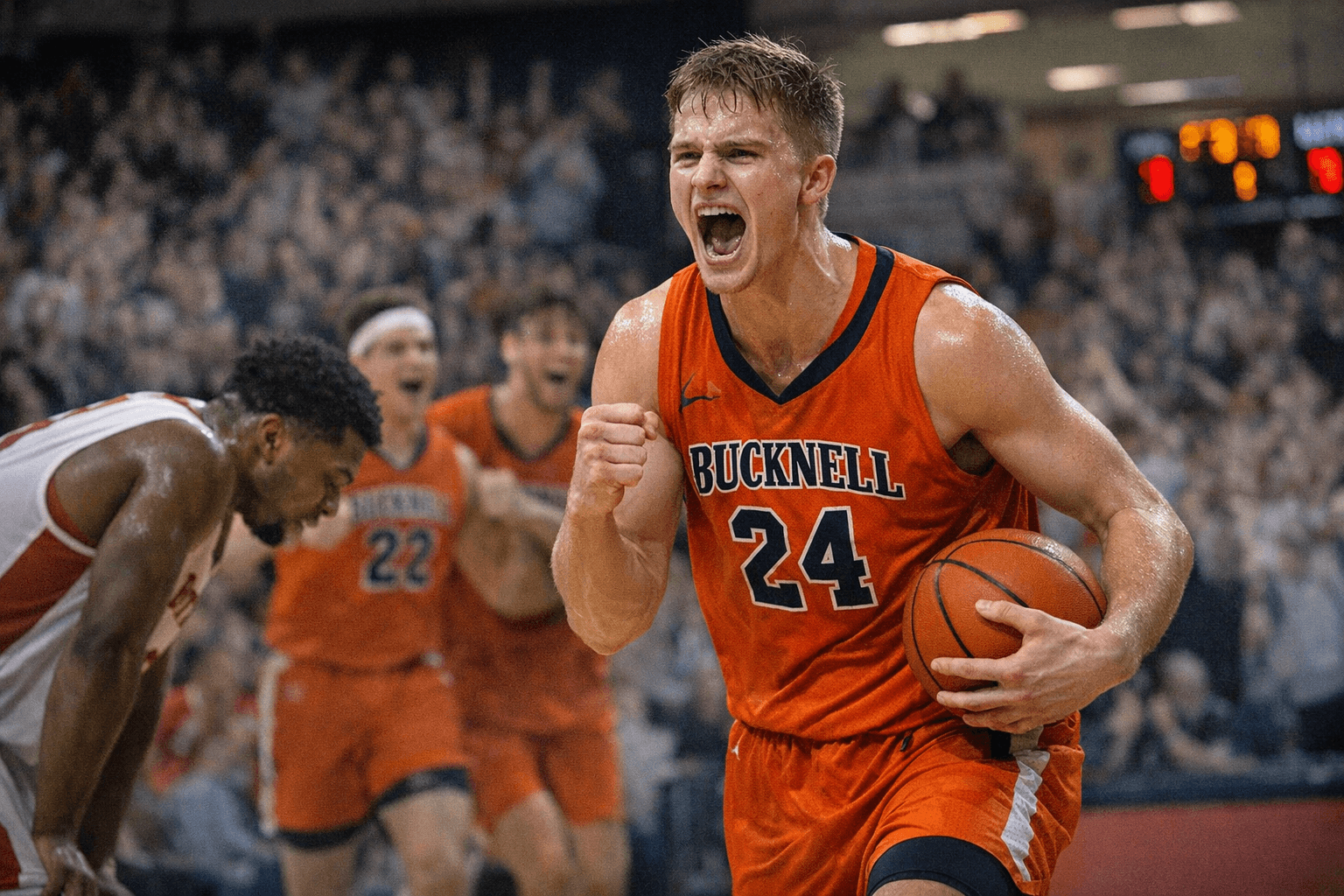 Freshman Dörries scores 36 in Bucknell's 103-97 double OT win over BU