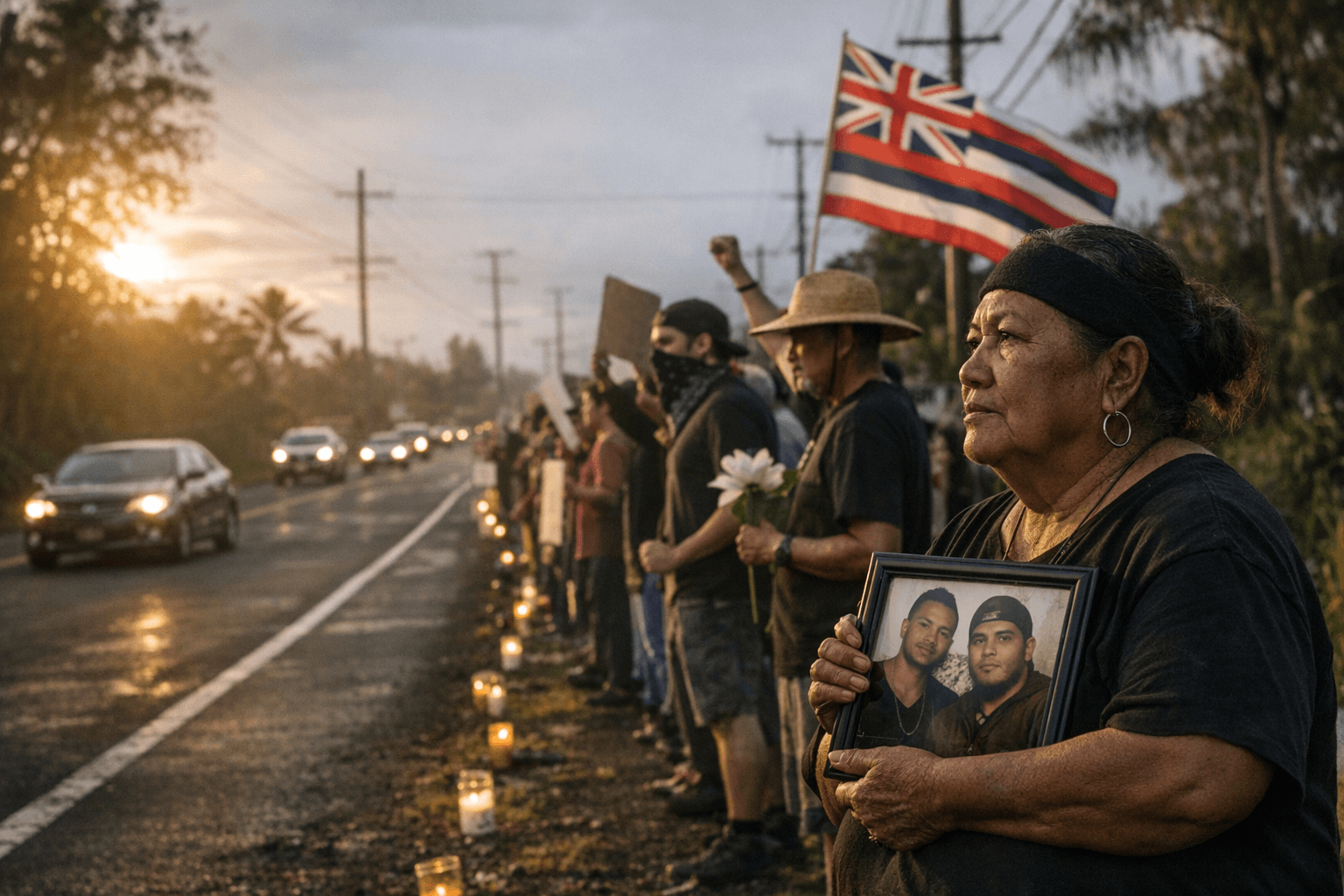 250 gather on Hilo Route 11 to end deportations, oppose ICE funding