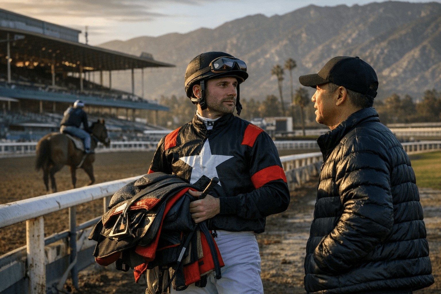Florent Geroux relocates tack to Santa Anita; Nakatani to book rides