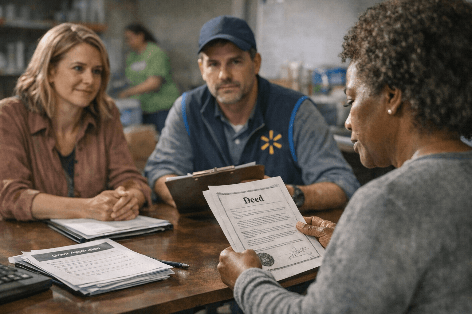 Walmart Spark Good outlines local grant eligibility and Deed verification requirement
