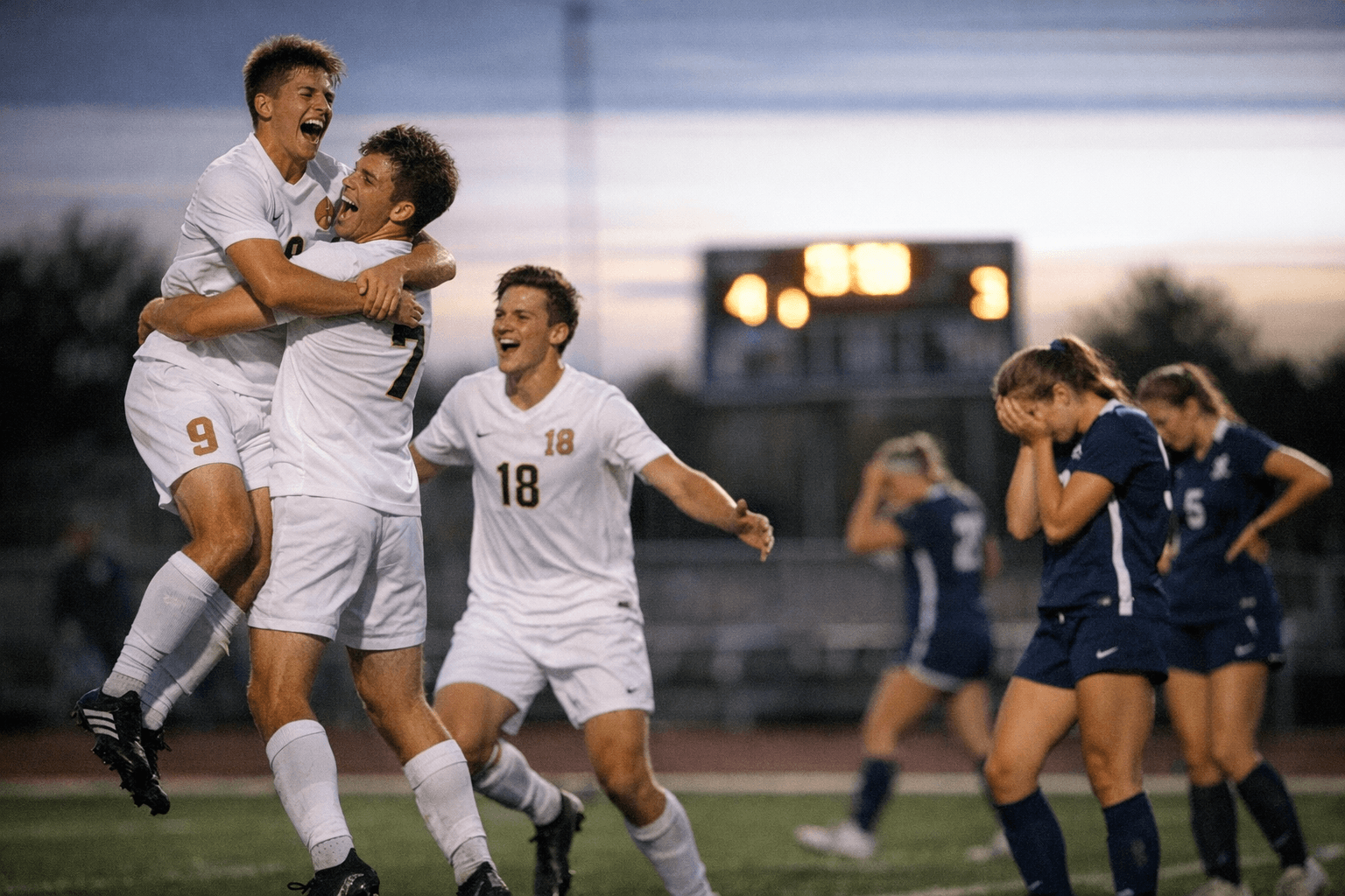 Legacy Avenges Earlier Loss, Beats Jamestown Boys 4-3; Girls Edged