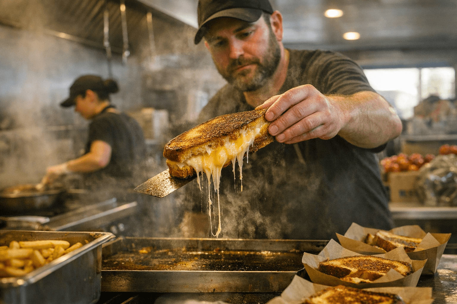 Record 53 Eateries Join Grilled Cheese Experience for Food for Lane County