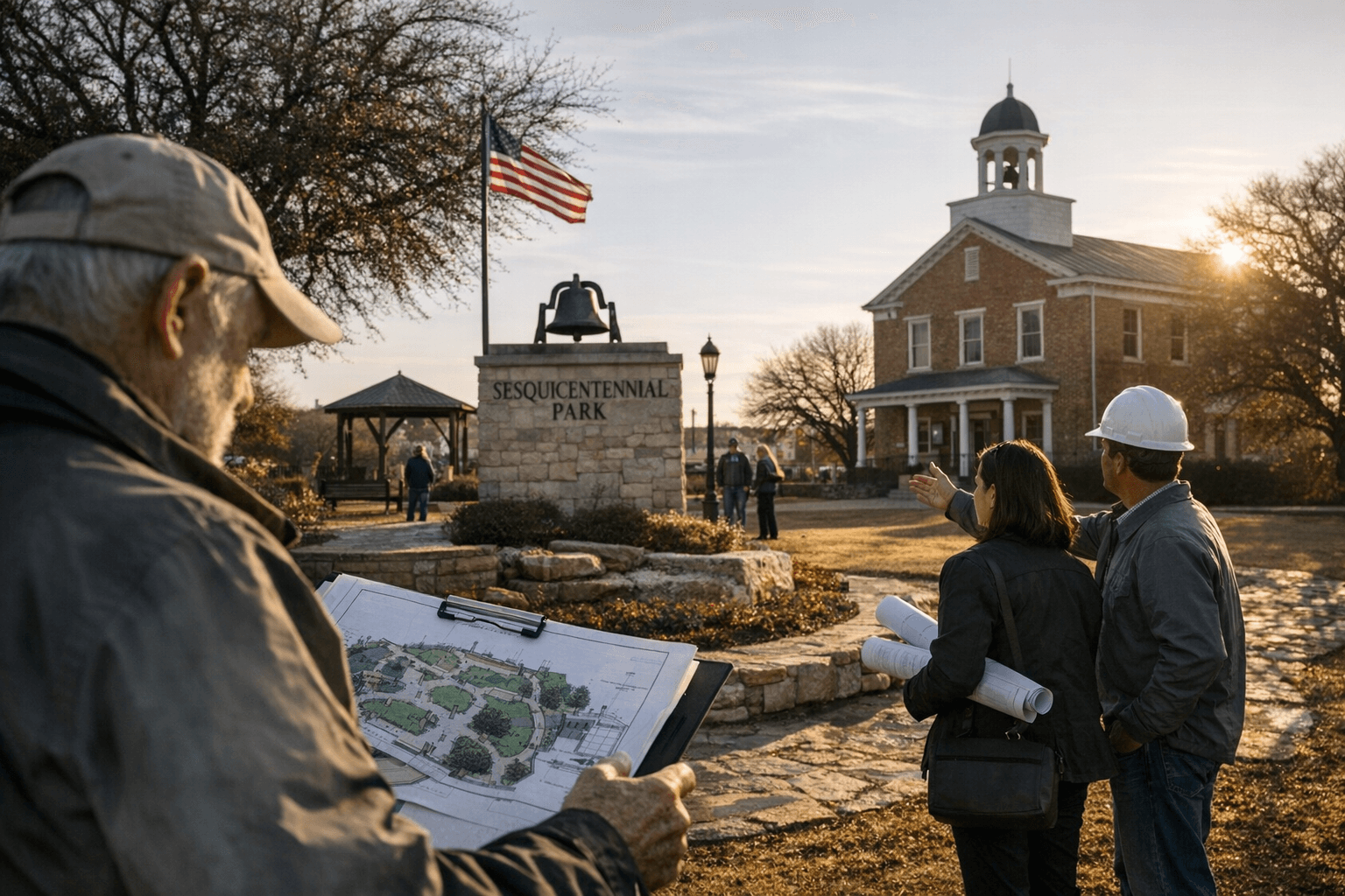 City of Graham Seeks Designers to Relocate Sesquicentennial Park Behind Historical Museum