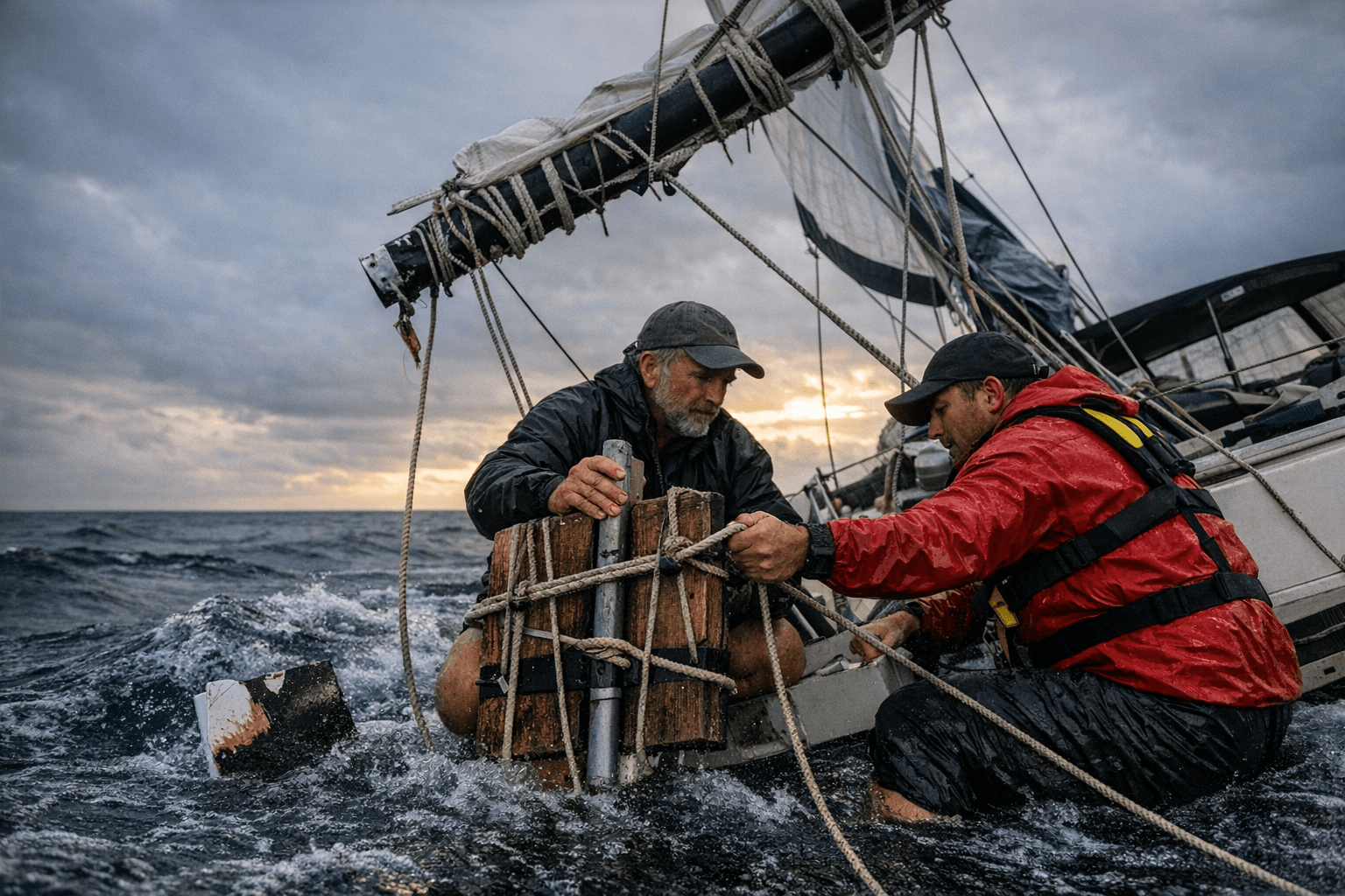 How Cruisers Jury-Rig Rudders, Rigs and Keels During Emergencies