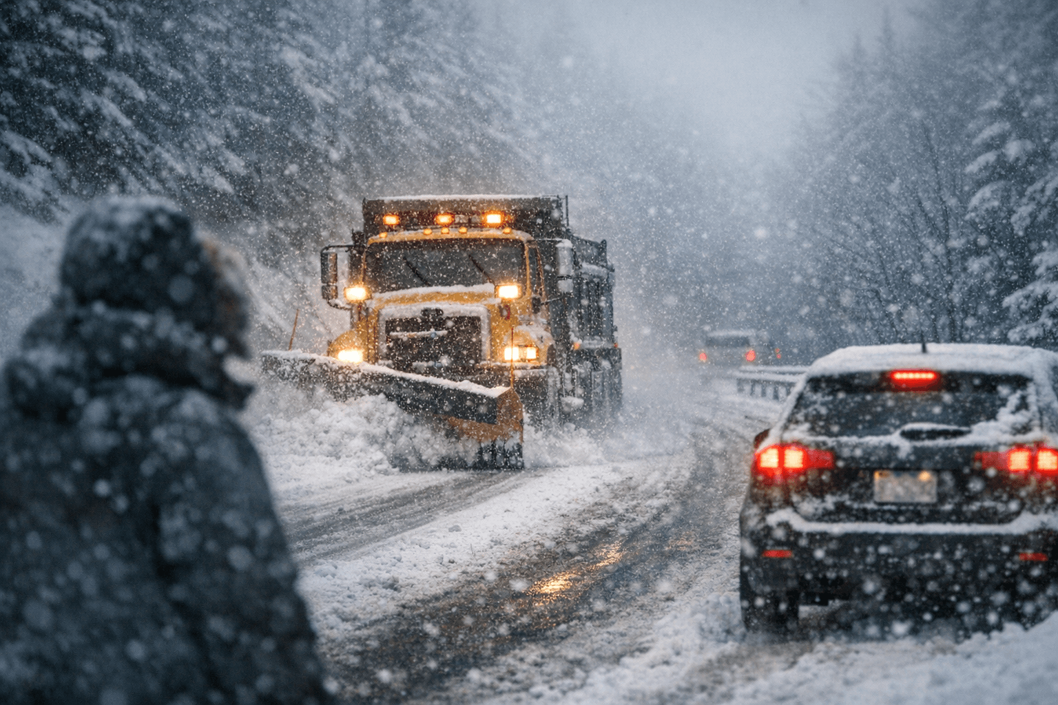 Very cold week ahead with multiple snow systems impacting McDowell County roads
