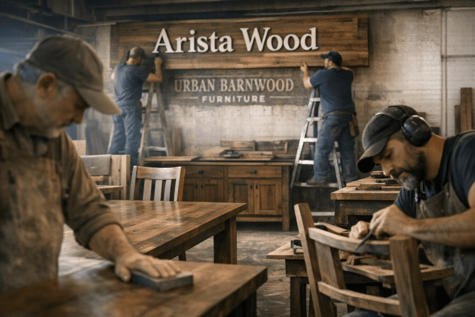 Walnut Creek’s Urban Barnwood Furniture Rebrands as Arista Wood