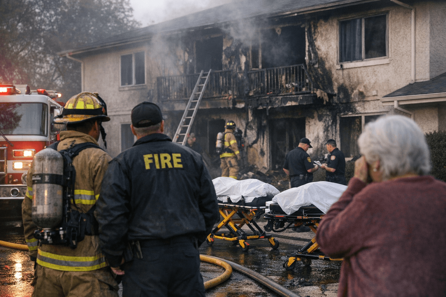 Man and Woman Found Dead in Apartment Fire at Willow Retirement Community