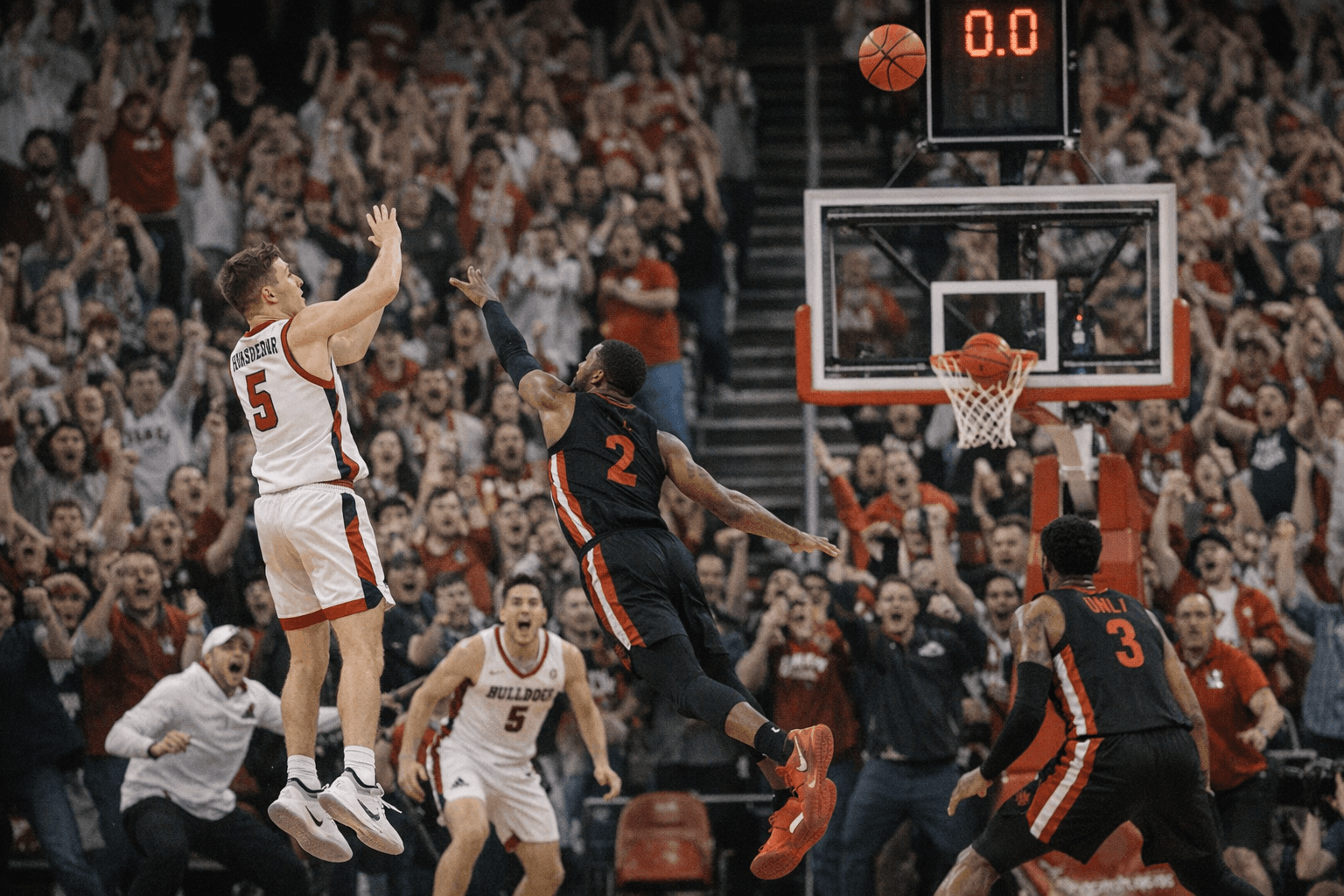 Heidbreder Buzzer-Beater Caps Fresno State’s 23-Second Rally, Beats UNLV 98-96