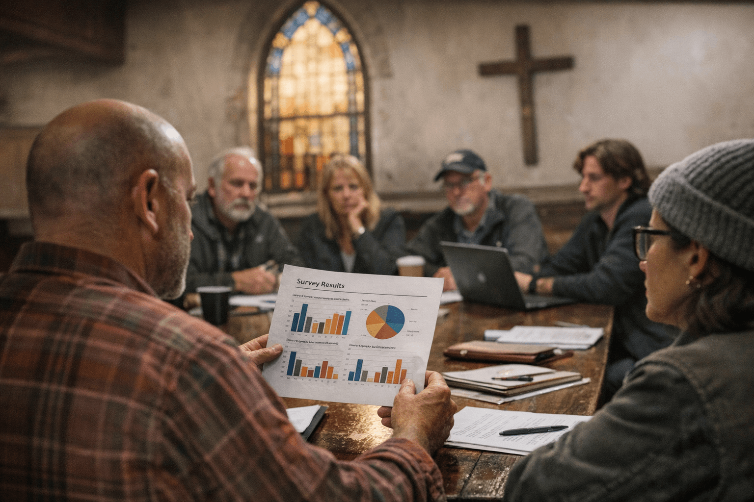 Rico advisory committee reviews survey on reuse of former church building