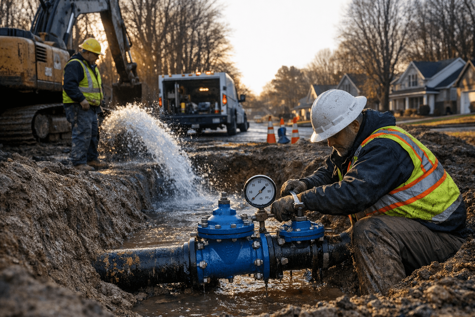Four Farms water pressure upgrade to 40 psi begins Feb. 3