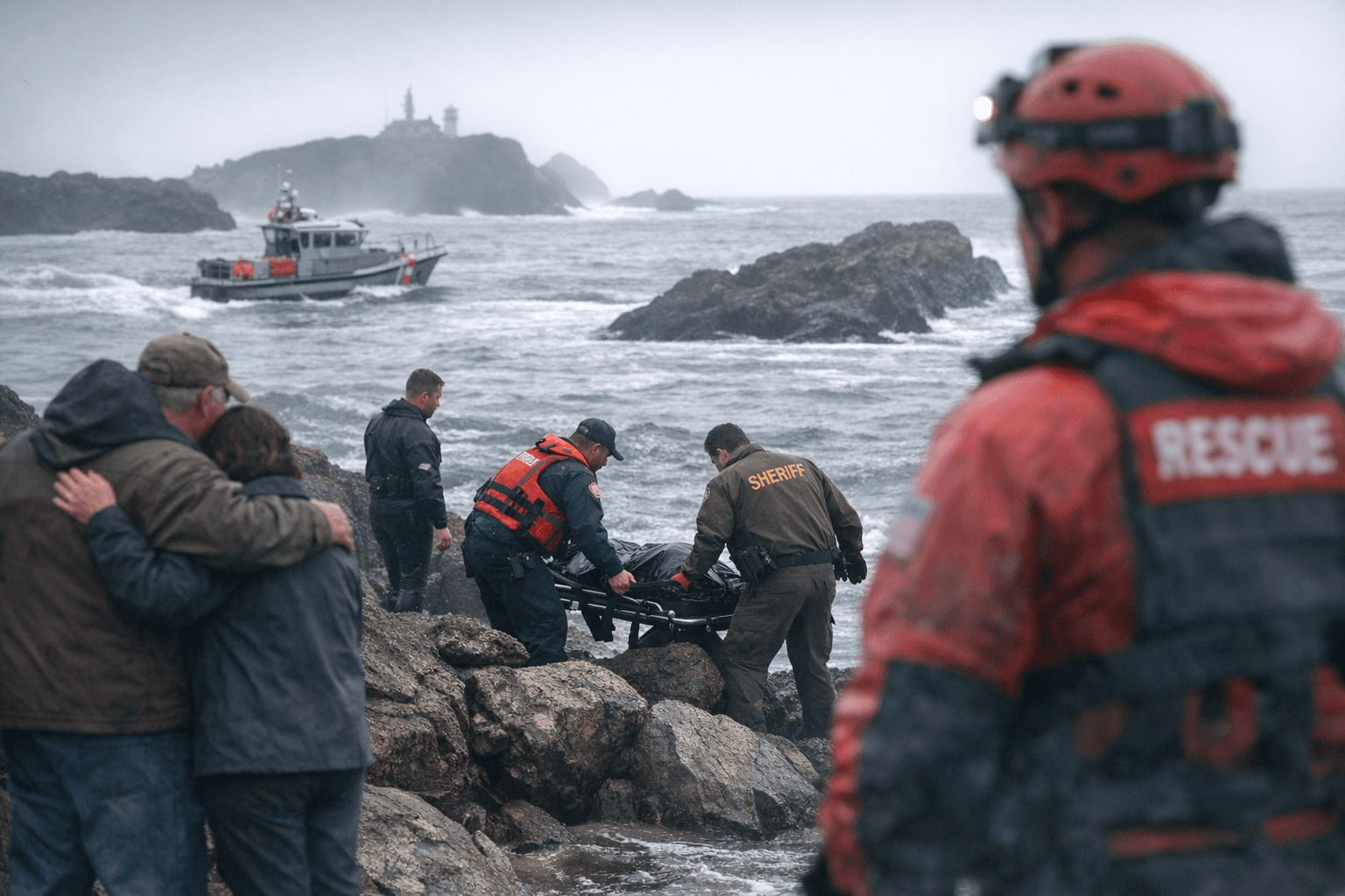 Body Recovered, Search Suspended for McKinleyville Man Swept While Eel Fishing