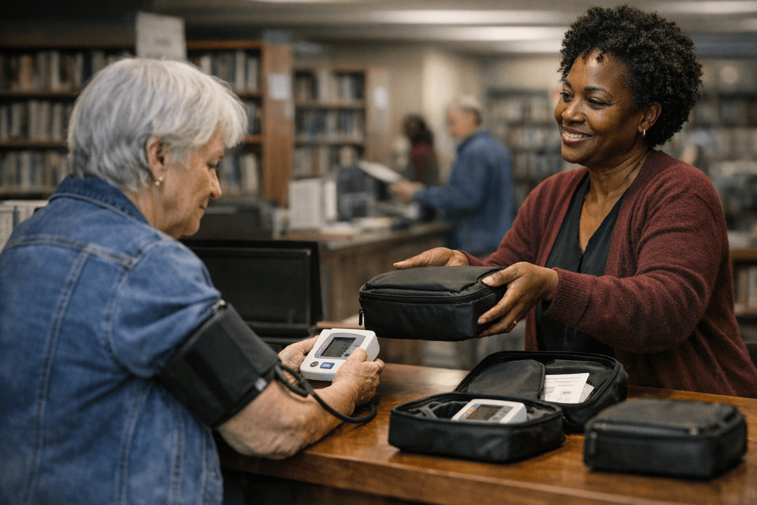 Wake County Libraries Add Blood-Pressure Monitor Kits at All 23 Branches