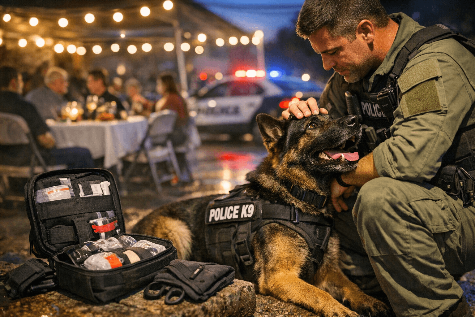 Feb. 5 Paw-sta Dinner to Fund K9 Officers, Individual First Aid Kits
