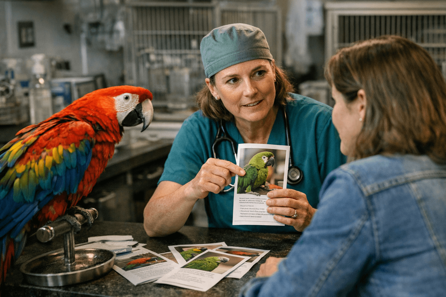 Association of Avian Veterinarians Offers Downloadable Vet-Authored Parrot Care Brochures